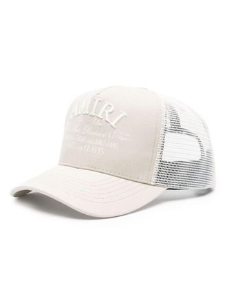 Amiri Arts District trucker hat - men - Lyocell/Cotton/Polyester - One Size - Brown