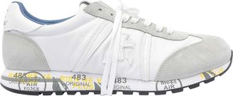 Premiata White And Grey Lucy Sneakers