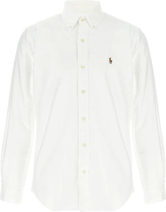 Polo Ralph Lauren Formal Shirts, male, White, 2XL, Oxford Cotton Shirt