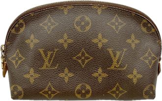 Louis Vuitton Brown Pouch (Pre-Owned)