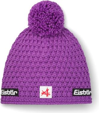 Eisb&auml;r Trail Pompon M&uuml;tze Ski Austria M&uuml;tze f&uuml;r Damen | lila