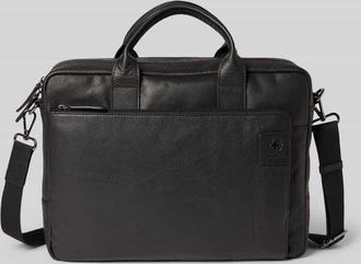 Strellson Laptoptasche aus echtem Leder Modell HYDE PARK in Black, Größe 1