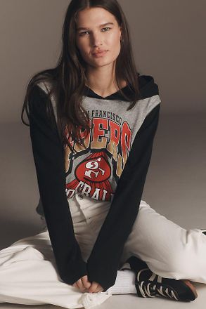 Junk Food NFL Colorblock Hooded Sweatshirt