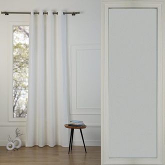 Febronie Cortina con ojales algod&oacute;n 140x260 blanco