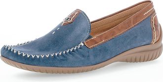 Gabor California Denim Tan Womens Loafers 26.090.86