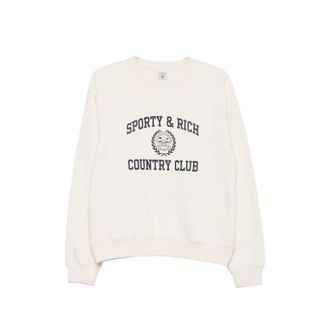 Sporty & Rich Logo-print Sweater