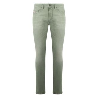 Diesel Slim-fit Jeans, male, Green, Size: W27 Slim Fit Denim Pants