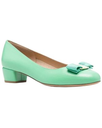 Ferragamo Vara Leather Pump