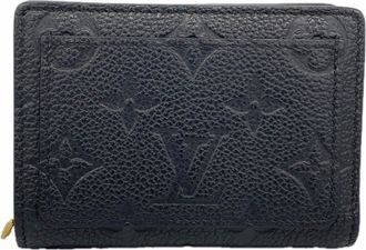 Louis Vuitton Noir Wallet (Bi-Fold) (Pre-Owned)