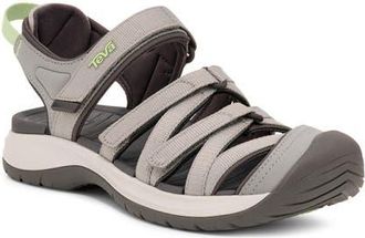 Teva Tirra Sport Closed Toe Sandal in Drizzlednu at Nordstrom, Size 10.5
