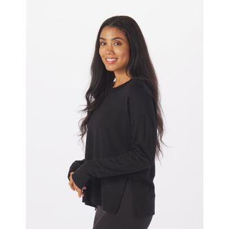 Glyder Lounge Long Sleeve in Black at Nordstrom, Size X-Small