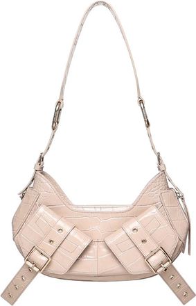 Francesco Biasia Shoulder Bags - Dames - Schoudertassen - Beige - ONE Size - Leer - Tassen