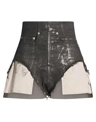 Rick Owens BOTTOMWEAR - Denim shorts on YOOX.COM