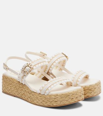 Roger Vivier Summer Strass espadrille sandals