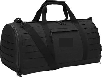 Generic 40L Sport Gym Bag Tactical Travel Duffel,Compatible For Men survival Fitness Training Basketball Weekender(Black)