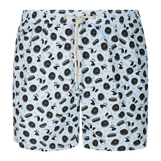 MC2 Saint Barth Beachwear, male, Multicolor, Size: 2XL Fantasy Micro Swimwear with Quick Drying