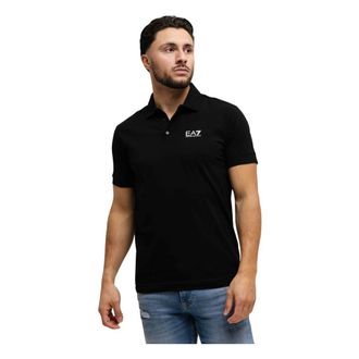 Emporio Armani 8Npf 14 Polo - Heren - Polos - Zwart - S - Katoen - Tops