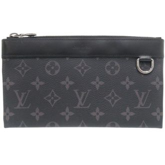 Louis Vuitton Black Monogram Eclipse Monogram Eclipse Pochette Pouch (Pre-Owned)