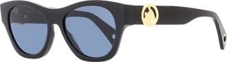 Lanvin LNV604S Mother & Child Logo Sunglasses - Black