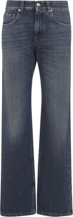 Brunello Cucinelli Blue Straight Leg Jeans