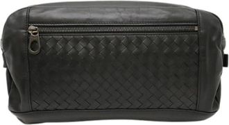 Bottega Veneta Borsa a tracolla in pelle Pre-owned - - Pre-owned - unisex - Nero - ONE SIZE