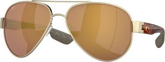 Costa 6S4010 South Point Polarized 401039 Mens Sunglasses Gold Size 59