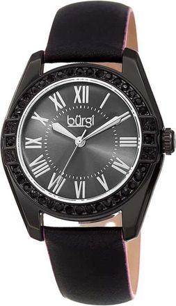 Bürgi Black Dial Ladies Watch BUR206BK