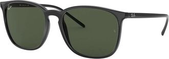 Ray-Ban Rb 4387 Zonnebril - unisex - Zonnebrillen - Zwart - 56 MM - Nylon - Accessoires
