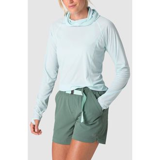 Outdoor Research Echo Raglan Sleeve Hoodie in Tidal at Nordstrom, Size Xx-Small