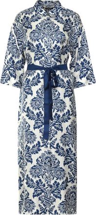 Max Mara Dames, Jurken, Blauw, Maat: S Zijde