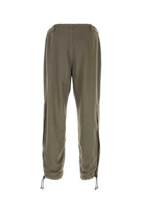 Magliano Mens Army Green Lyocell Cargo Pant Md32_03 Military Pantaloni