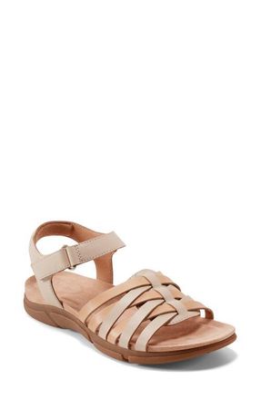 Easy Spirit Marlene Quarter Strap Sandal in Beige Multi at Nordstrom, Size 6.5