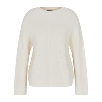 A|X Armani Exchange Mujer, Jerseys, Blanco, Talla: S