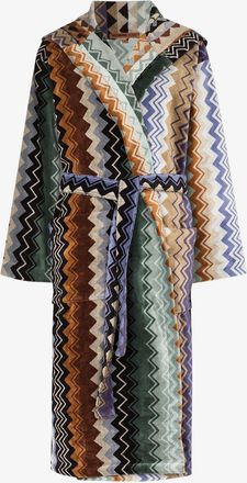 Missoni Home Giacomo Hooded Cotton Robe - Unisex - Cotton