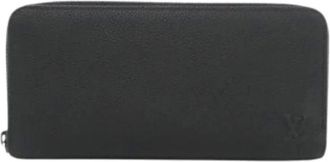 Louis Vuitton Pre-owned Wallets, male, Black, Size: ONE SIZE Pre-owned Long wallet (bi-fold)