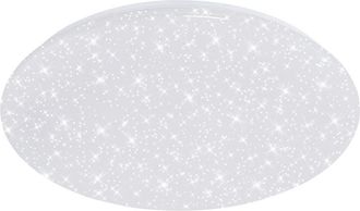 Briloner Lampada Da Soffitto A Led Cielo Stellato Dimmerabile Cct 40w Bianco Plastica &Oslash;49,5 Briloner