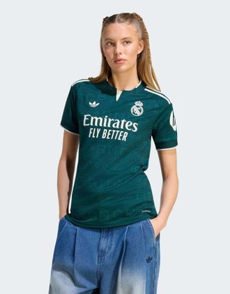 adidas adidas Performance - Real Madrid 26/27 - Maglia per partite fuori casa color edera aurora-Verde