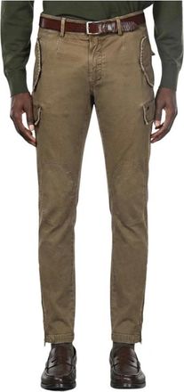 Mason's Bolivia Cargo Broek - Heren - Slim Fit Broeken - Bruin - 2XL - Katoen - Broeken