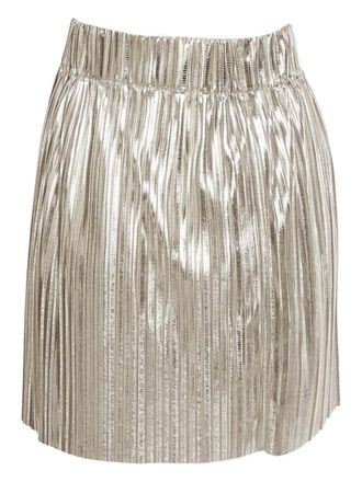 Isabel Marant pleated mini skirt - Silver