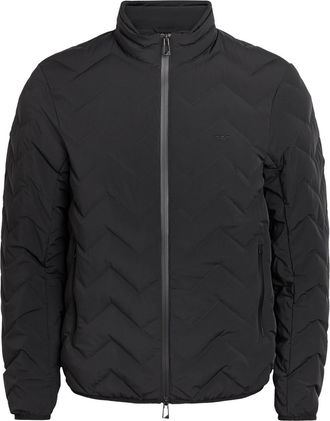 Emporio Armani Water-repellent Padded Stretch-nylon Jacket - Black - 52 (UK42 / XL)