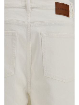 P.A.R.O.S.H. Bermudas Bermuda Shorts - Cream