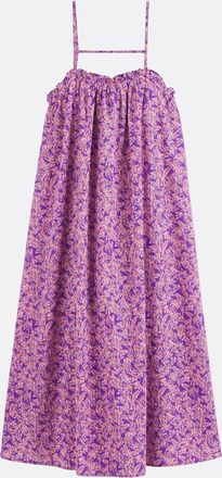 La Redoute Collections Uitlopende jurk, bloemenprint, dunne bandjes