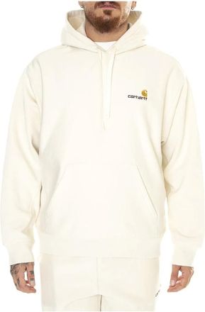Carhartt Work in Progress Hoodie - Heren - Hoodies - Wit - L - Katoen - Hoodies & sweatvesten