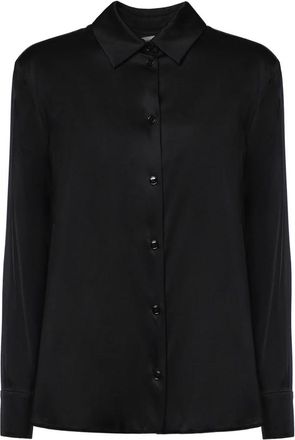 Max Mara Shirts - Dames - Overhemden - Zwart - M - Overhemden