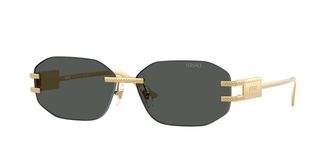 Versace VE2274 100287 Womens Sunglasses Gold Size 58