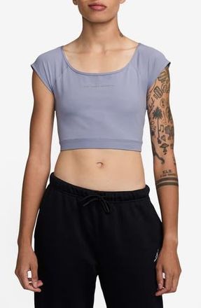 Nike Jordan Dri-FIT Performance Crop Top in Indigo Haze at Nordstrom Rack, Size Xx-Large