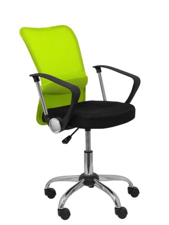 Piqueras y Crespo Piqueras Y Crespo - Silla Infantil Cardenete Respaldo Malla Verde Asiento Negro