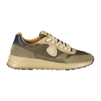 Blauer Ozark Sneaker - Heren - Schoenen - Groen - Maat: 42 EU Leer