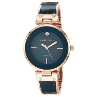 Anne Klein Bangle Blue Dial Ladies Watch AK-2512TERG