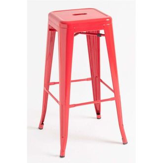 Regalos Miguel Taburetes Altos - Taburete Torix Alto - Rojo